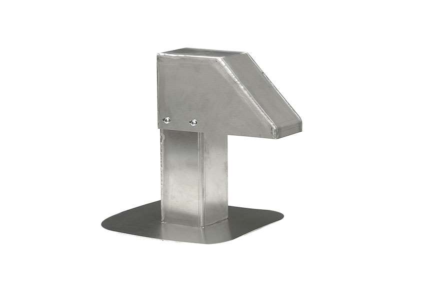 KUNSTSTOF DAKDOORVOER 125X125 MM