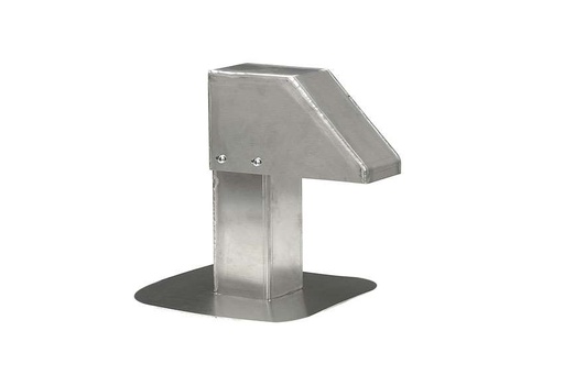 [ALX-7102-000] KUNSTSTOF DAKDOORVOER 125X125 MM